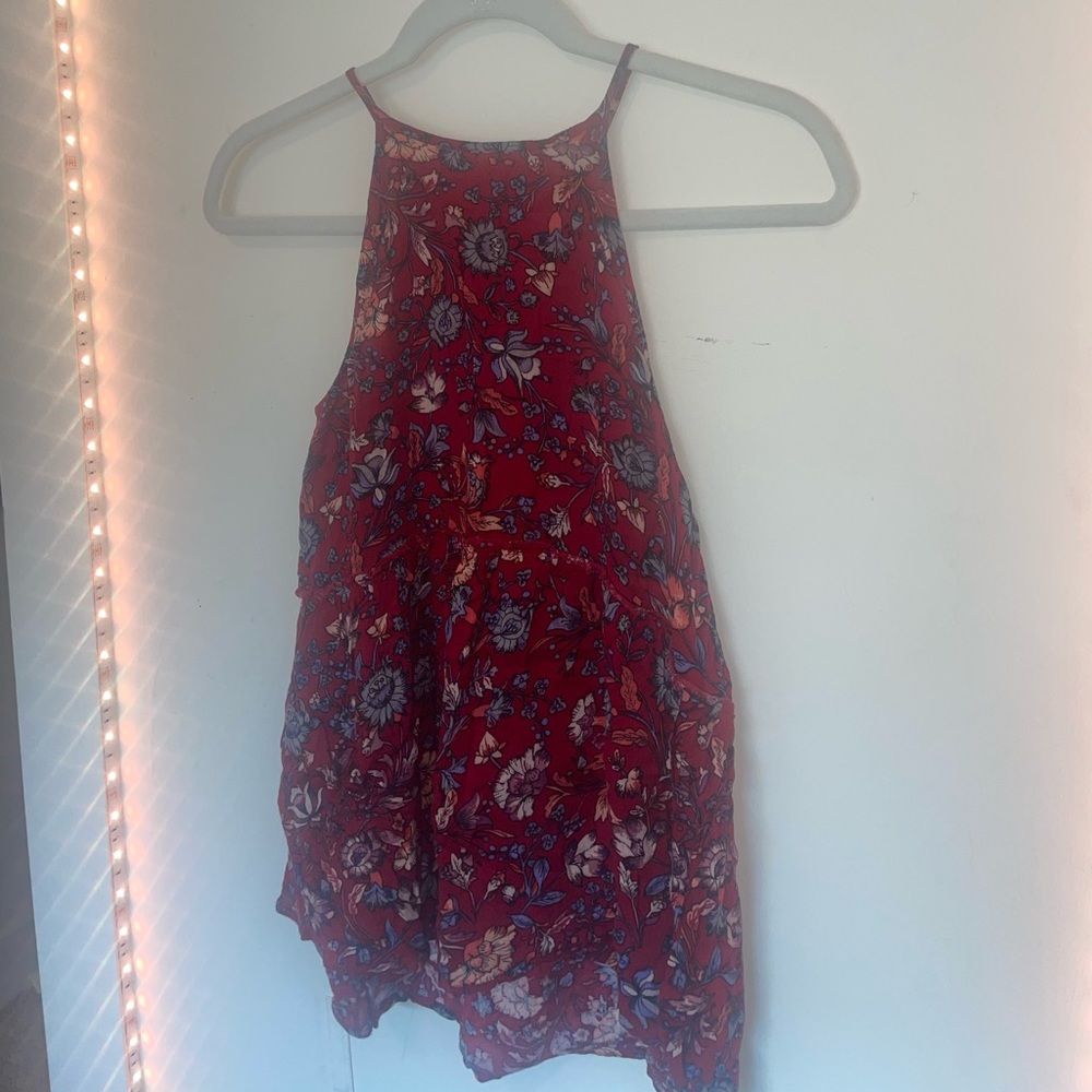 Floral Halter Top